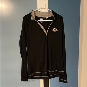 Kansas City Chiefs Women’s Black Performance Pullover